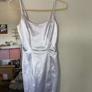 fashion nova iridescent bodycon dress